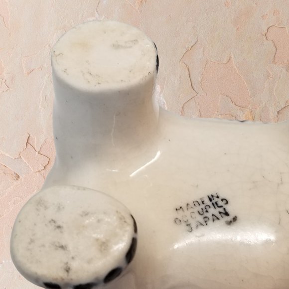 Lucky Elephant Small Planter Hand Painted Ceramic Made in Occupied Japan1945 - Picture 10 of 15